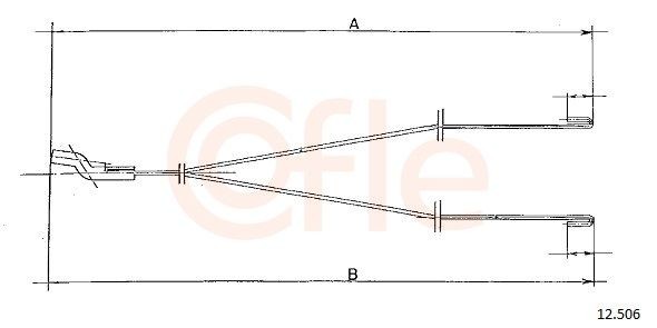 COFLE Kabel, varmeklap Varenummer: 12.506 billige