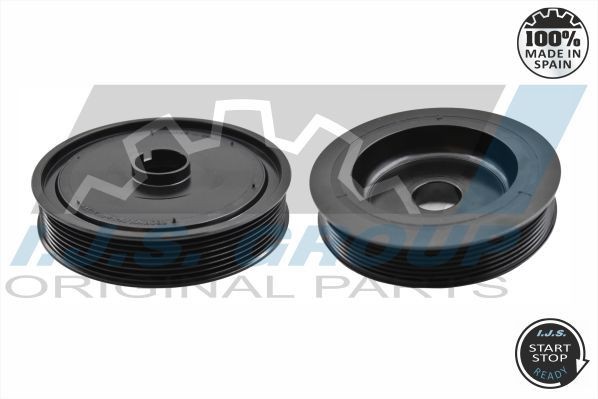 IJS GROUP Crankshaft pulley Article number: 17-1074 cheaply