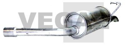 VEGAZ Rear silencer Article number: FS-167 cheaply