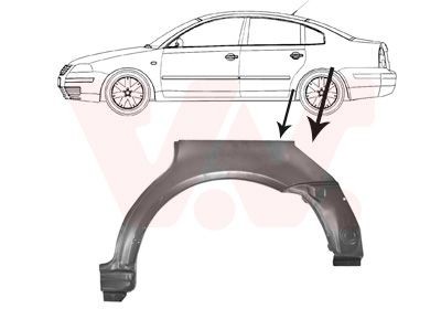 VAN WEZEL Sidewall Article number: 5836147 cheaply