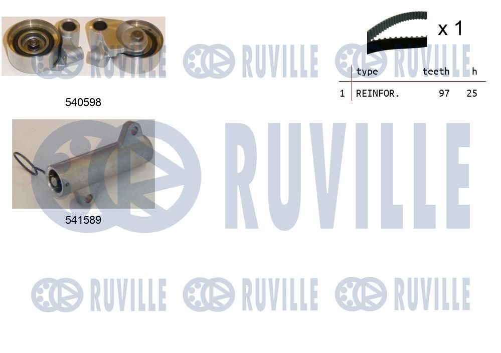 RUVILLE Tensioner Lever, v-ribbed belt Article number: 56352 cheaply