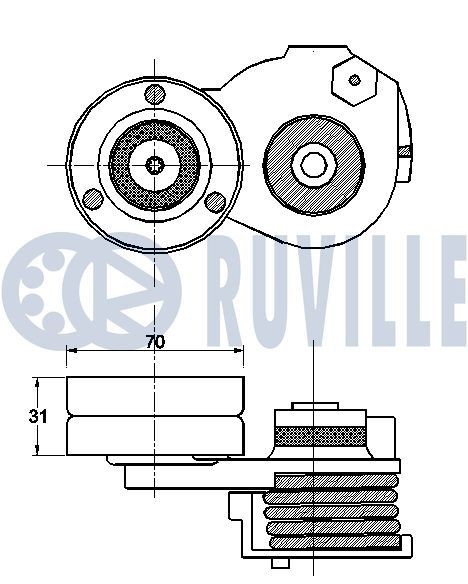 RUVILLE Zahnriemensatz Artikelnummer: 5732070 kaufen