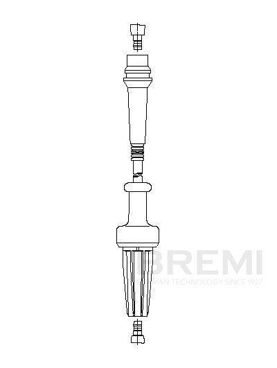 BREMI Ignition lead Article number: 650E72 cheaply