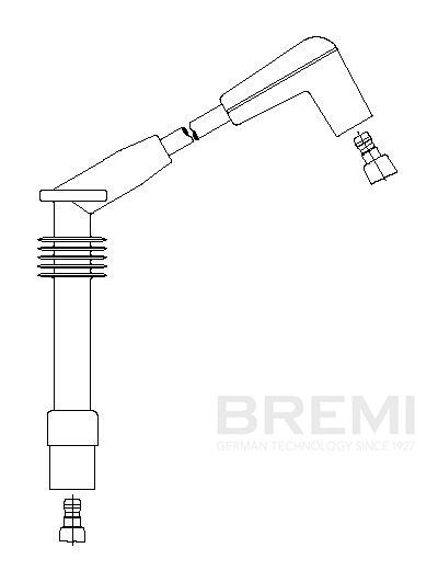 BREMI Ignition lead Article number: 329/25 cheaply