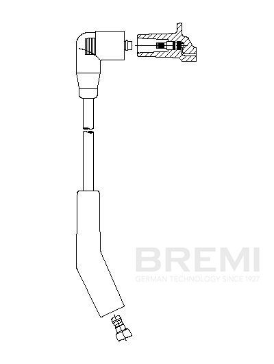 BREMI Ignition lead Article number: 3A52/43 cheaply