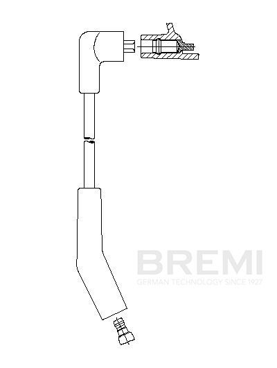 BREMI Ignition lead Article number: 437/51 cheaply
