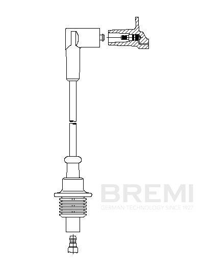 BREMI Ignition lead Article number: 631/40 cheaply
