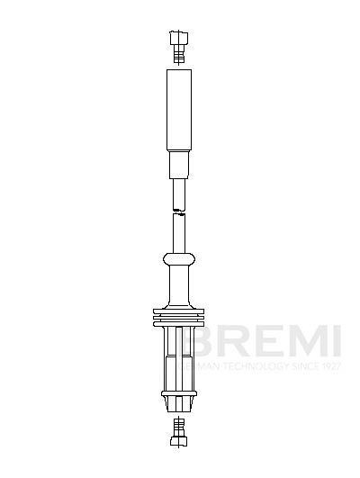 BREMI Ignition lead Article number: 632/45 cheaply