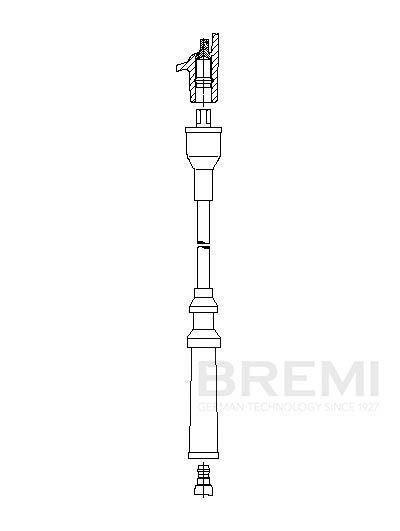 BREMI Ignition lead Article number: 663/70 cheaply