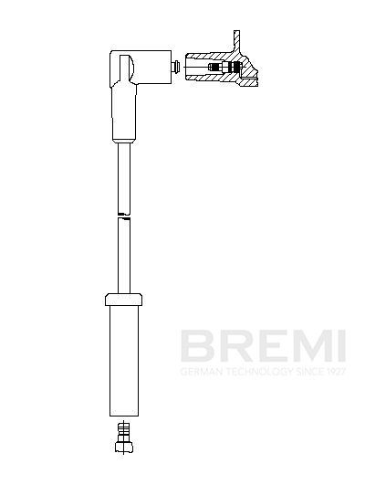 BREMI Ignition lead Article number: 699/45 cheaply
