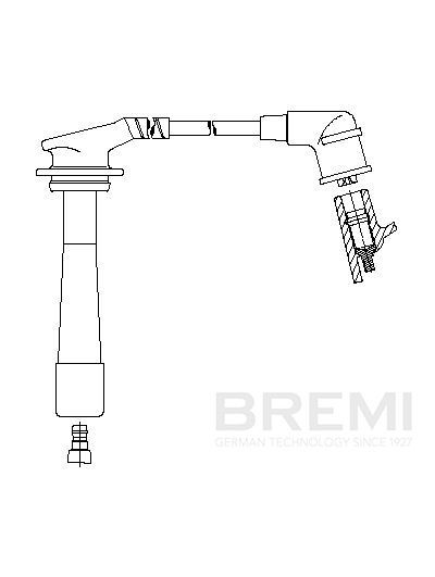 BREMI Ignition lead Article number: 6A26E40 cheaply