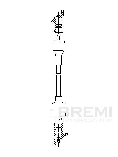 BREMI Ignition lead Article number: 6A28/30 cheaply