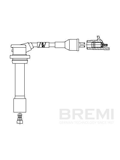 BREMI Ignition lead Article number: 6A66E40 cheaply