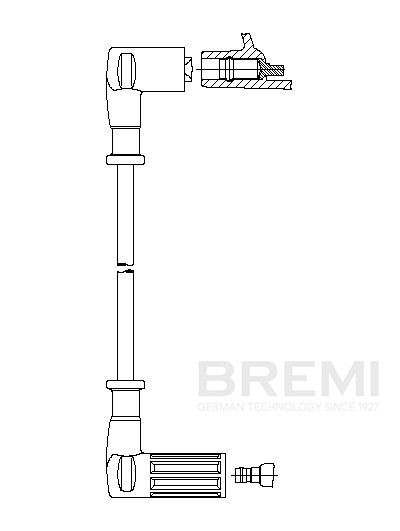 BREMI Ignition lead Article number: 723/24 cheaply