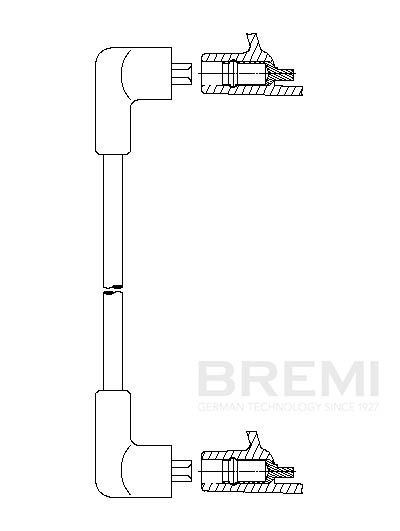 BREMI Süütesüsteem Artikli number: 820/66 soodsalt
