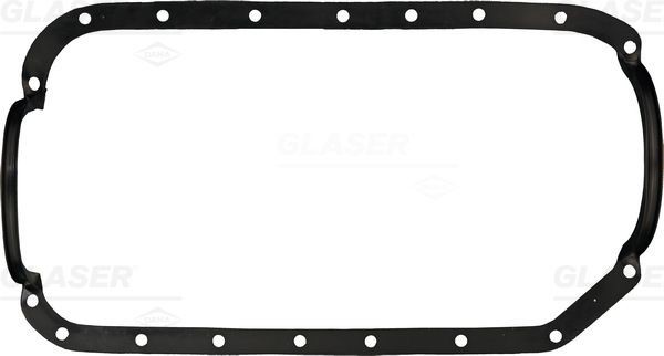 GLASER Oil sump gasket Article number: X54878-01 cheaply