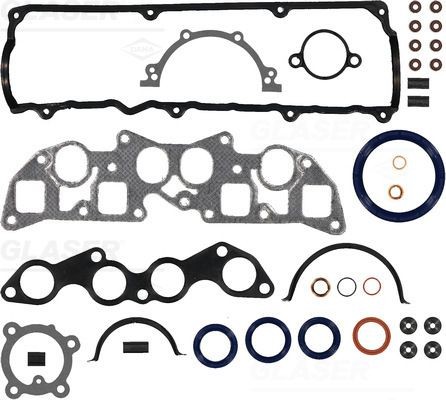 GLASER Full Gasket Set, engine Article number: S37207-00 cheaply