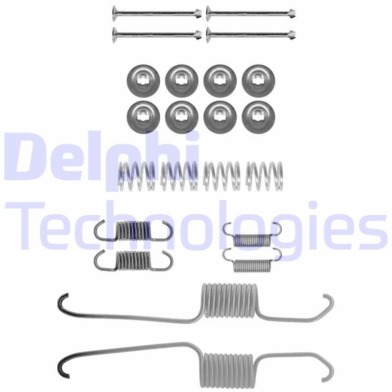 DELPHI LY1403 Lisakomplekt, Piduriklotsid CADDY 1.6 D 55 HP Diisel 1992