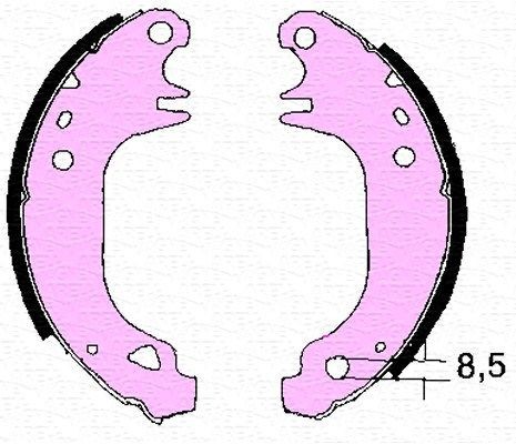 MAGNETI MARELLI Brake Shoe Article number: 360219196273 cheaply