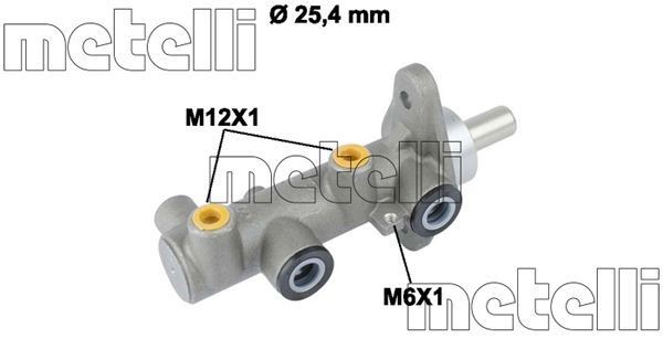METELLI Peapiduri silinder Artikli number: 05-0818 soodsalt