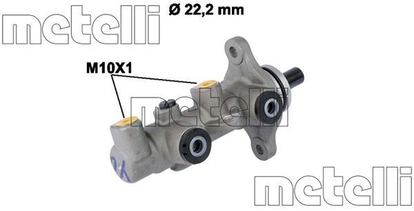 METELLI Peapiduri silinder Artikli number: 05-0820 soodsalt
