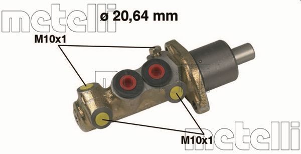 METELLI Peapiduri silinder Artikli number: 05-0087 soodsalt