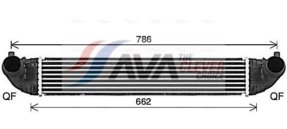 AVA COOLING SYSTEMS Fan, radiator Article number: MZ7553 cheaply