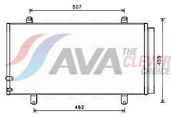 AVA COOLING SYSTEMS Air conditioning condenser Article number: TO5698D cheaply