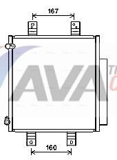 AVA COOLING SYSTEMS Air conditioning condenser Article number: DU5076D cheaply