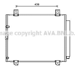 AVA COOLING SYSTEMS Air conditioning condenser Article number: TO5690D cheaply
