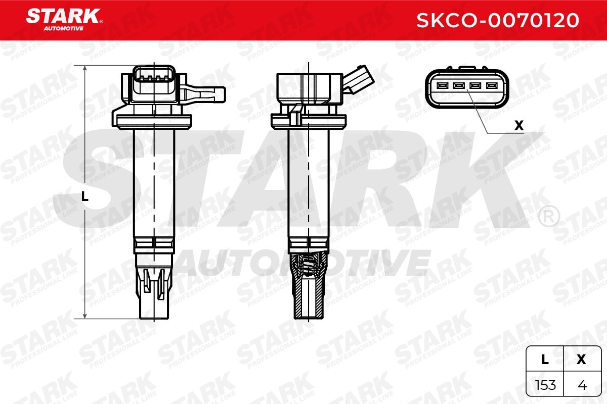 STARK Ignition coil Article number: SKCO-0070120 cheaply