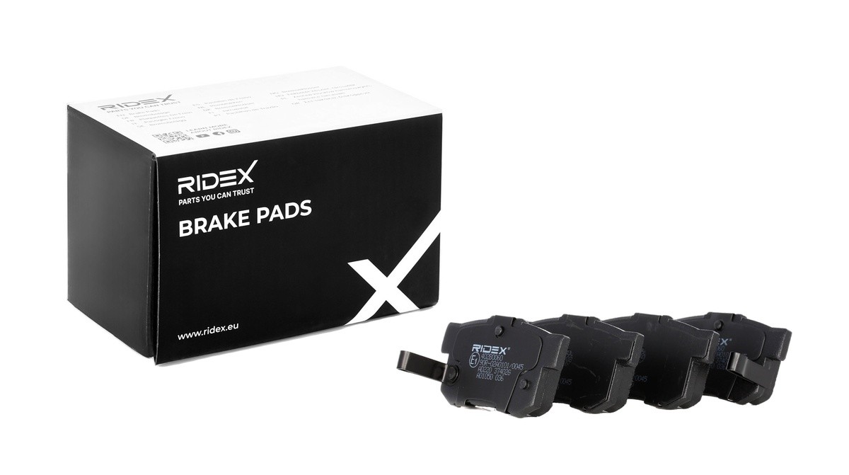 RIDEX Brake pad set Article number: 402B0060 cheaply