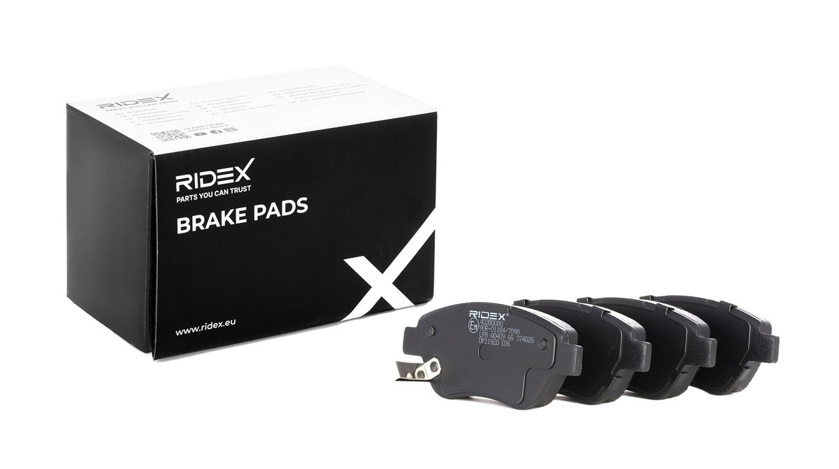 RIDEX Brake pad set Article number: 402B0080 cheaply
