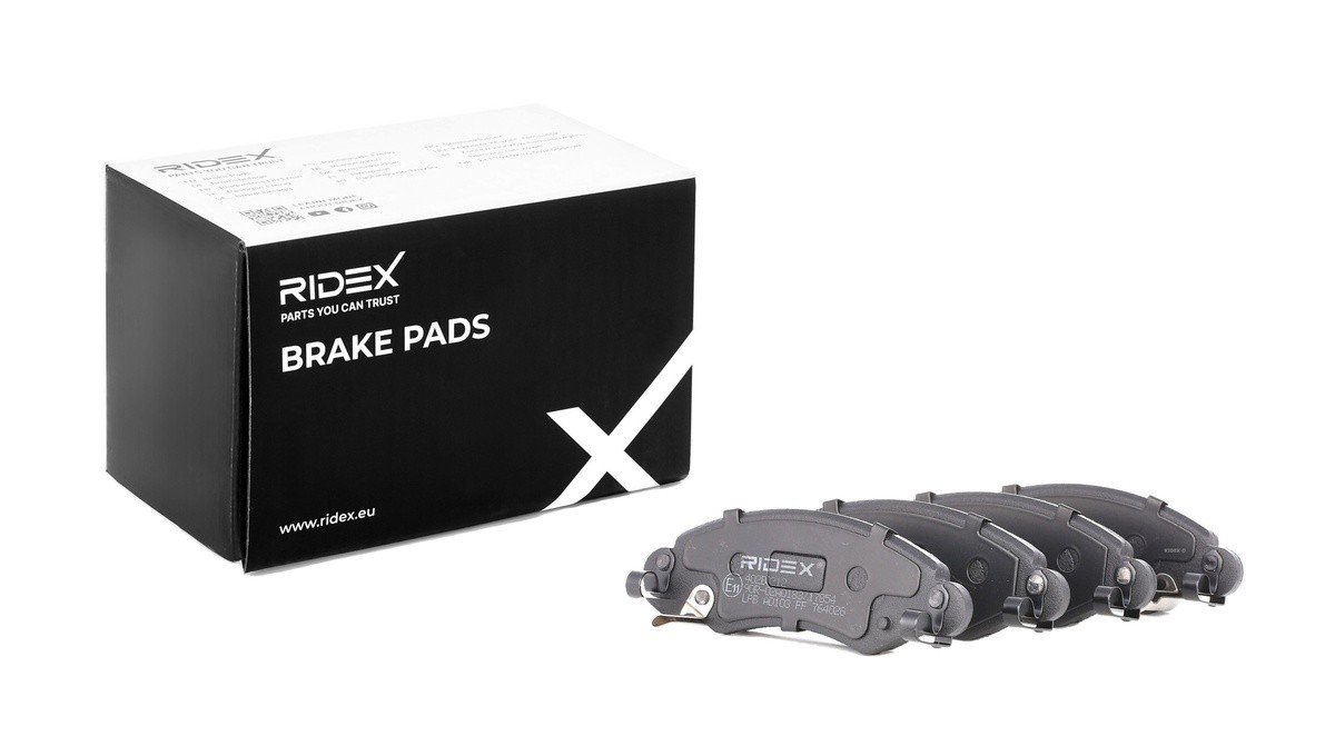 RIDEX Brake pad set Article number: 402B0212 cheaply