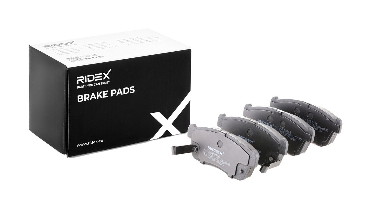 RIDEX Brake pad set Article number: 402B0146 cheaply