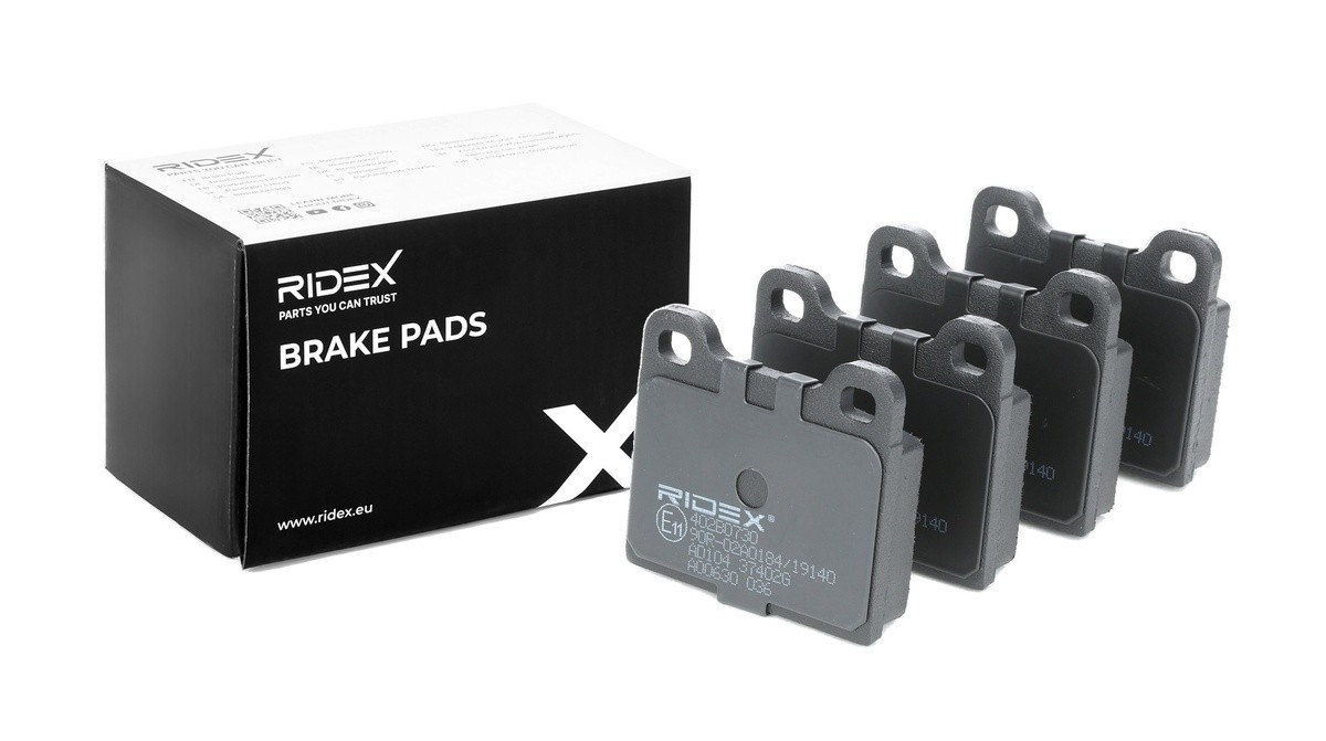 RIDEX Brake pad set Article number: 402B0730 cheaply