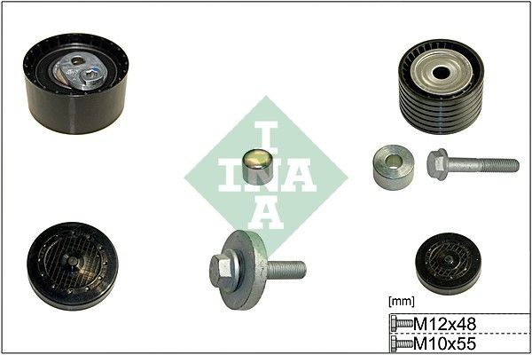 INA 530 0638 09 Pulley Set, timing belt MEGANE 2.0 140 PS Petrol