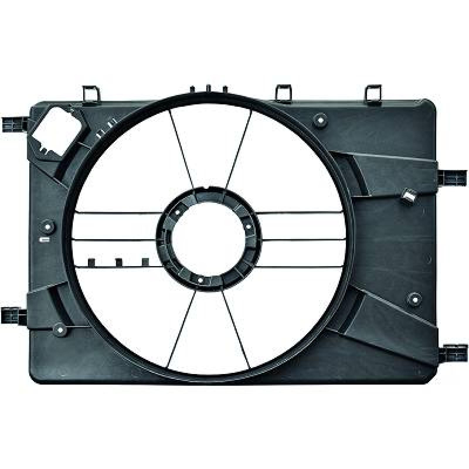 DIEDERICHS 8180710 Support, cooling fan ASTRA 1.4 Turbo (08) 140 PS Petrol