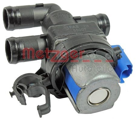 METZGER 0899006 Heater control valve VIVARO 2.0 CDTI (F7) 90 PS Diesel