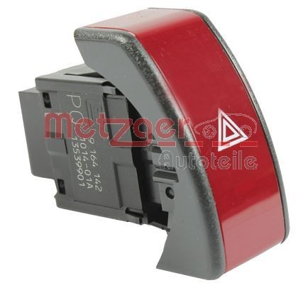 METZGER 0916251 Hazard Light Switch COMBO 1.7 DTI 16V 75 PS Diesel 2011