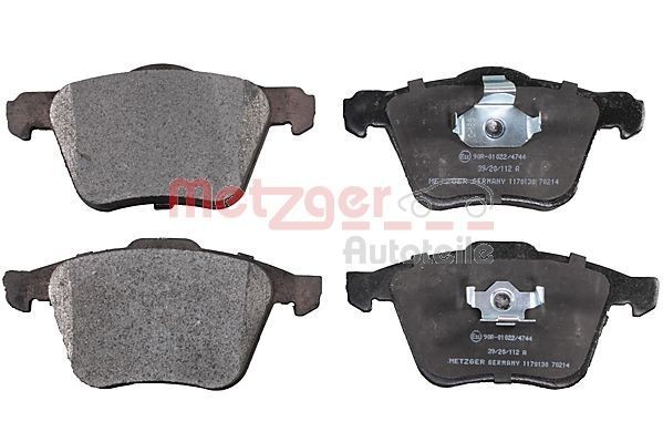 METZGER Brake pad set Article number: 1170130 cheaply