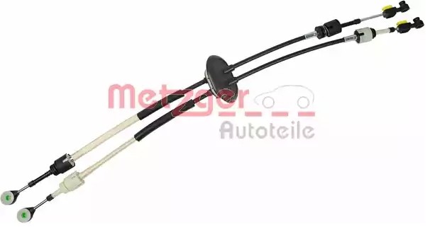 METZGER 3150070 Trosas, neautomatinė transmisija PARTNER 1.6 98 AG benzinas