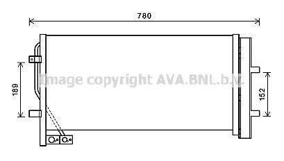 PRASCO Air conditioning condenser Article number: AI5382D cheaply