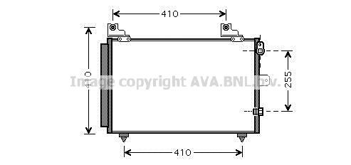 PRASCO Air conditioning condenser Article number: DU5056D cheaply