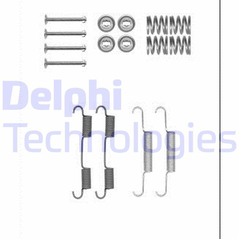 DELPHI LY1385 Lisakomplekt, seisupiduriklotsid NAVARA 2.5 dCi 4WD (D40TT, D40T, D40M, D40BB) 190 HP Diisel