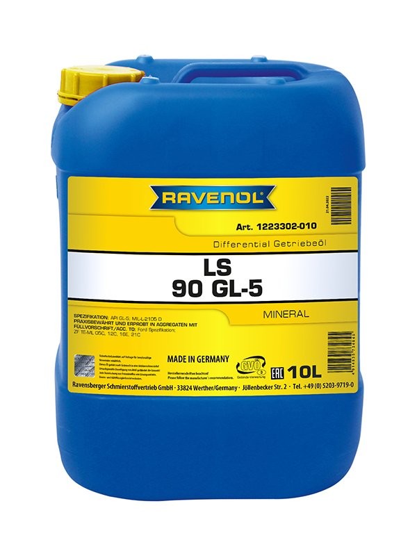 RAVENOL Akselgearolie LS, LS 90 Varenummer: 1223302-010-01-999 billige