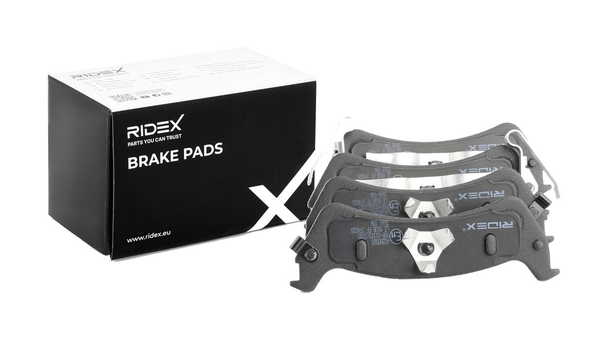 RIDEX Brake pad set Article number: 402B0565 cheaply