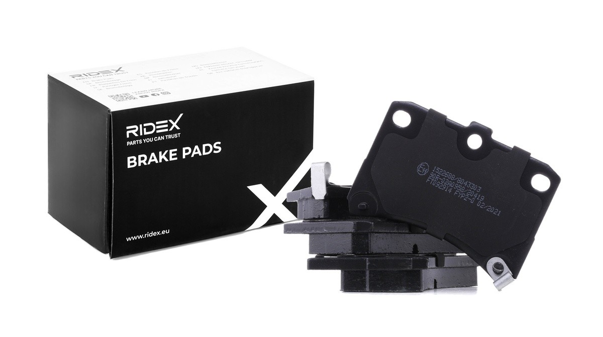 RIDEX Brake pad set Article number: 402B0507 cheaply