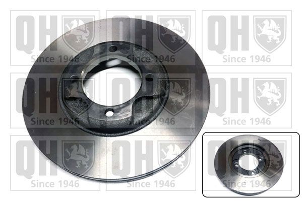 QUINTON HAZELL Brake disc Article number: BDC3596 cheaply