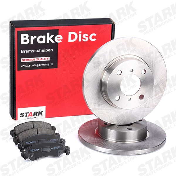 STARK Brake discs and pads set Article number: SKBK-1090103 cheaply